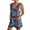 Yellow, variant on JULMCOMO Floral Print Rompers for Women Adjustable Straps Casual Overall Shorts Sleeveless Scoop Neck Trendy Summer Overalls with Pockets Light pink S
