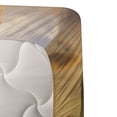 thumbnail image 6 of Ambesonne Beach Fitted & Top Sheet Set with Shams, Palm Tree Island Sunset, Yellow Bluegrey, 6 of 7