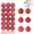 thumbnail image 2 of Juego de 36 bolas de Navidad de 4 cm para colgar en el árbol de Navidad, de plástico, para decoración de fiestas, 2 of 4