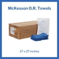 thumbnail image 4 of Toallas de quirófano McKesson estériles desechables azules, 4 of 4