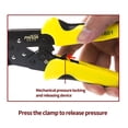 thumbnail image 3 of Riwesomey Alicates de engaste de terminales de conector TPR PP ergonómicos precisos de repuesto profesional portátil de mano Artesanía, 3 of 6