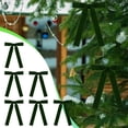 thumbnail image 4 of 12Pcs Velvet Ribbon Bows Christmas Tree Decorations,5.1 x 7.1 in Vintage Xmas Ornaments for Tree Home Party Front Door Wreath Garland Holiday Decor, 4 of 5