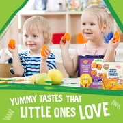 (4 pack) Earths Best Organic Teething Crunchy Sticks Garden Veggie Puffed Baby Snack, 0.56 oz Bag