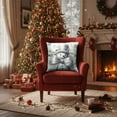 thumbnail image 7 of Under $5 Christmas Throw Pillow Covers 18x18" Party Supplies Christmas Pillowcase Bedroom Sofa Cushion Pillow Cover, 7 of 7