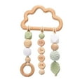 thumbnail image 1 of Sonajero para bebé, cochecito de juguete, juguete para atraer la atención, juguetes de entrenamiento, campanilla para regalos nubes, 1 of 9