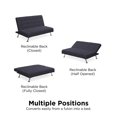 thumbnail image 4 of DHP Milo Kids Sofa Futon, Dark Blue, 4 of 10