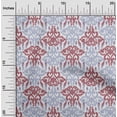 thumbnail image 1 of oneOone Viscose Chiffon Fabric Swirl & Paisley Ikat Print Fabric By The Yard 42 Inch Wide, 1 of 4