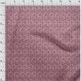 thumbnail image 3 of oneOone Polyester Lycra Fabric Leaves & Floral Block Print Sewing Fabric BTY 56 Inch Wide, 3 of 4