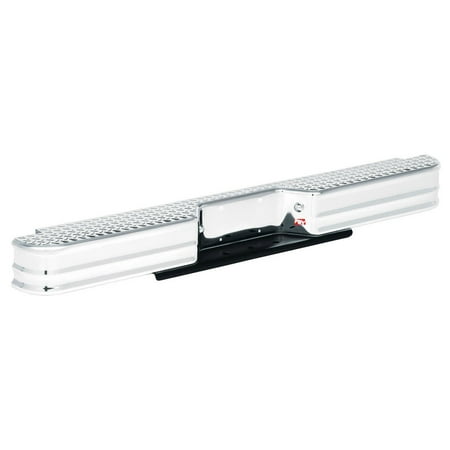 - Westin 73000 Diamondstep Universal Rear Bumper; Chrome; Mount Kit Required;