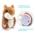 thumbnail image 3 of Homily Talking Hamster, Electronic Plush Toy for Kids, Repeats What You Say, Great Gift, 3 of 6