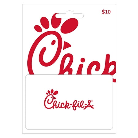 Chick fil a $10 Gift Card (Top 10 Best Credit Cards)