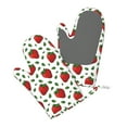 thumbnail image 5 of Hirioo Strawberry for Silicone Oven Mitts for BBQ, Baking, Cooking, Set of 2, Heat Resistant 260℃, Non-Slip Kitchen Essentials, 5 of 6