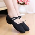 thumbnail image 4 of Women Ladies Dancing Rumba Waltz Prom Ballroom Latin Ballet Dance Singles Shoes, 4 of 9