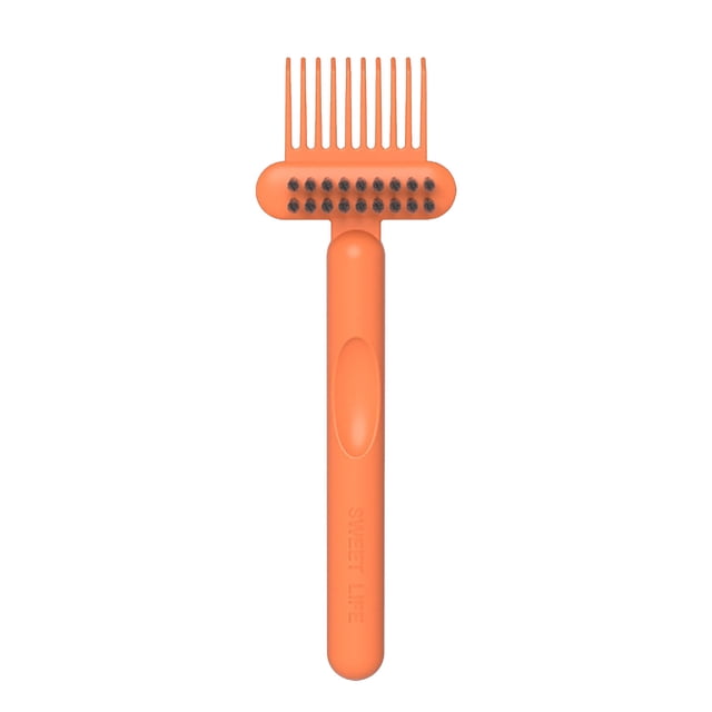 Cepillo de Limpieza Del Cepillo de Pelo Herramienta de Limpieza Del Cepillo de Limpieza Del Peine 2-En-1 Agente de Limpieza Mini Dispositivo de Depilación, Adecuado para el Hogar Y el Salón de Depilac