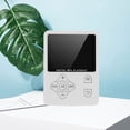 thumbnail image 4 of Mini Music Player with 1.8 Inch TFT Screen Portable Button Control Digital MP3 FM Sound Recorder, White, 4 of 9