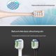 thumbnail image 5 of 8pcs Replacement Toothbrush Heads For V1x3/x3u X1/x3/x5 Electric Tooth Brush Heads, 5 of 5