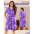 thumbnail image 3 of Ekouaer Moo Moos for Women Button House Dresses with Pockets, 3 of 6