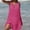 Hot Pink, variant on ZZwxWA Swimsuit Coverup for Women Bathing Suit Cover Up Sleeveless Swim Loose Swimwear Bikini Dress for Beach