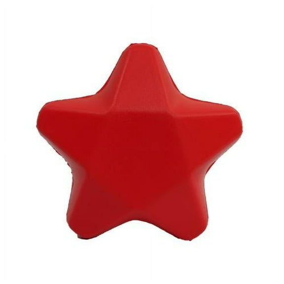 ELAYARD 4-Pack PU Star in Assorted Colors for Hand Grip Strengthening, Stress Relief, and Hand Exercise Training