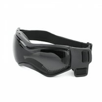 TELOLY Dog Goggles Small Breed, Dog Sunglasses for Small Breed Uv Protection Eyewear for Small Dog Puppy Outdoor Riding Driving Small Black