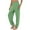 Green, variant on Lenpel Women's Yoga Pants Plus Size High Waisted Wide Leg Loose Casual Sweatpants Comfy Lounge Pants with Pockets