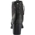 thumbnail image 2 of Sam Edelman Elita Black Leather Pointed Cut Out Block Heel Western Fashion Boots (Black Leather, 10), 2 of 5