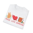 thumbnail image 4 of Peace Love Scrapbooking Crafting Lover Card Making Expert T-Shirt, 4 of 4