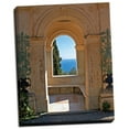thumbnail image 2 of Gango Home Decor Window to the Mediterranean by Rita Crane (Ready to Hang); One 22x28in Hand-Stretched Canvas, 2 of 4