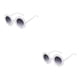 thumbnail image 1 of sweethay Gafas para niños Gafas de girasol Adorable Encantadora Protección UV Accesorios de ropa clásicos Unisex Blanco Gris Blanco Gris 2Conjunto, 1 of 6