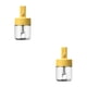 thumbnail image 3 of Kearding Cuchara telescópica Condimento Tanque Contenedor Caja de tarro de pimienta Miel Azúcar Especias Aceite Dispensador Picnic Hogar Amarillo 2Conjunto, 3 of 6