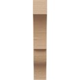 thumbnail image 2 of 4"W x 8"D x 24"H Thin Asheboro Rough Cedar Woodgrain TimberThane Corbel, Primed Tan, 2 of 6