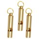 thumbnail image 2 of Silbatos de cobre para exteriores (3 unidades) con llavero retro., 2 of 6