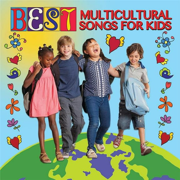 Kimbo Educational  Best Multicultural Songs for Kids CD