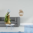 thumbnail image 2 of Figura de escritorio,Estante de estatua de pavo real para escritorio,decoración del hogar,Figura decorativa creativa para la oficina y el hogar.,Estatua abstracta,Estatua abstracta para, 2 of 8
