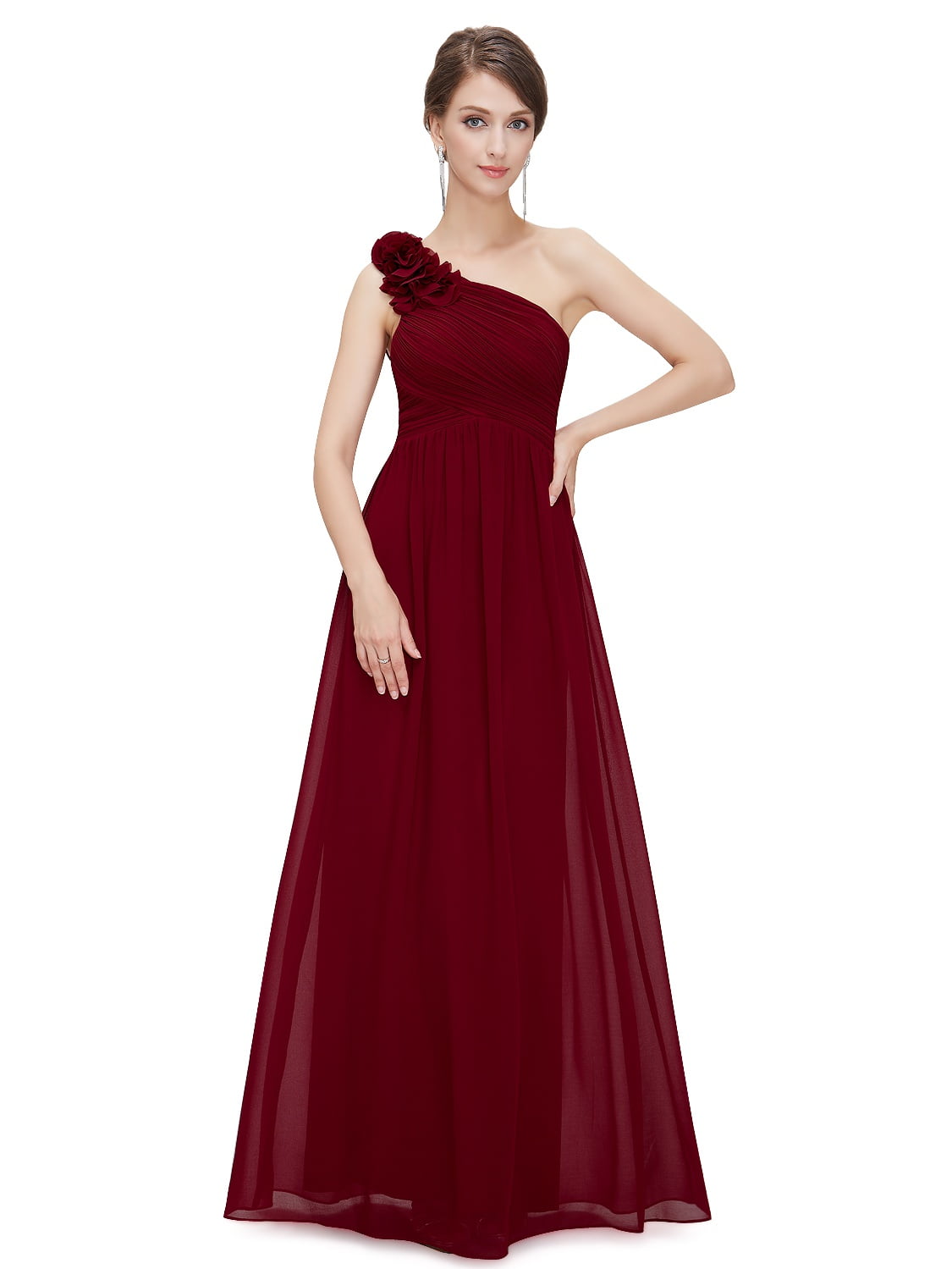 one shoulder gala dresses