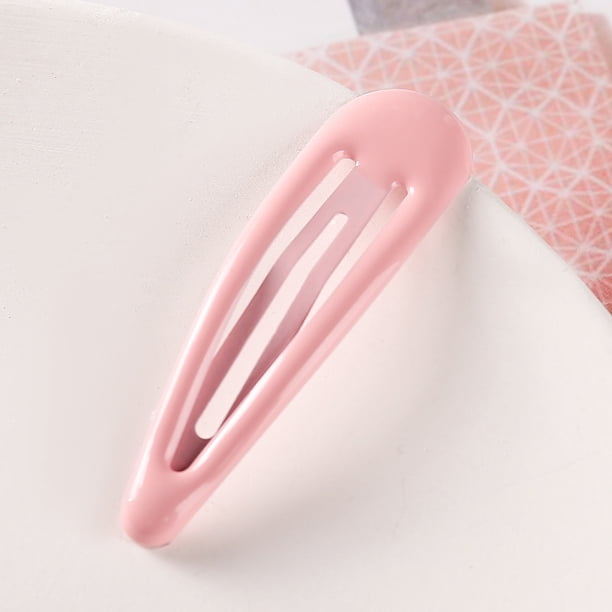 Pinzas para el pelo de metal de colores brillantes, bonitas y antideslizantes, accesorios para el cabello para niñas S159-26