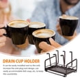 thumbnail image 2 of NIAIZEK  Coffee Metal Mug Holder Drain Storage Rack for Home Kitchen, 2 of 6
