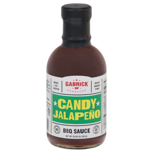 Gabrick Candy Jalapeno Barbeque Sauce Sweet Flavor Made With Real