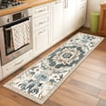 thumbnail image 3 of Farmhouse Boho Kitchen Runner Rug 2x6 Washable Runners for Hallway Non Slip Vintage Farmhouse Bohemia Pattern Art Large Area Rug Indoor Floor Carpet for Bathroom Laundry Entryway Bedroom Living Room, 3 of 8