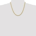 thumbnail image 2 of 14K Yellow Gold necklace Rope chain Diamond-cut 20 in 4 mm, 2 of 5