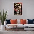 thumbnail image 5 of Funny DON’T LET THE FLAMES FOOL YOU Retro Print Smoking Toilet And Fire Extinguisher Bathroom Poster Vintage Textured Art Print Poster, 5 of 8