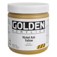 thumbnail image 2 of Golden Heavy Body Artist Acrylics - Nickel Azo Yellow, 16 oz Jar, 2 of 2