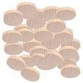 thumbnail image 1 of Discos de madera en blanco Jadeshay 100 piezas para bricolaje, 1 of 14