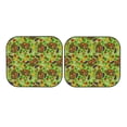 thumbnail image 3 of Uemuo Carrot Eggplant Printed 2 PCS Car Windshield Sun Shade, Auto Sun Heat and UV Rays Blocker, Foldable Automotive Front Window Sunshade Protector, 3 of 7