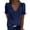Navy, variant on VANLOFE T-Shirts for Women Gift for Bathday Fashion Women Casual Solid Short Sleeve V-Neck Lace T-Shirt Blouse Tops Khaki Casual Shirts