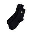 thumbnail image 6 of CYSFASHION Compression Socks for Women Plush Warm Winter Fashion Impact Fall Fashion Must Haves No Show Christmas Gifts Fuzzy Socks Black, 6 of 7