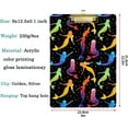 thumbnail image 2 of FMSHPON Magic Mermaid Silhouette Colors Clipboard Hardboard Wood Nursing Clip Board and Pull for Standard A4 Letter 13x9 inches, 2 of 6