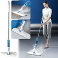 thumbnail image 1 of Yialzm Ergonomic Spray Mop with Refillable Bottle for Easy Dry Wet Floor Cleaning Bedroom Kitchen Tile 360 Rotation Microfiber Cloth Machine Washable Compatible Liquid Efficient Design, 1 of 8