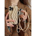 thumbnail image 7 of for iPhone 13 Case, iPhone 13 Flip Case with Card Holder, Cute Handbag Style Shockof Leather Wallet Phone Case for iPhone 13 Black, 7 of 7