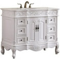 thumbnail image 5 of 42 in. Single Bathroom Vanity set in antique white, 5 of 18